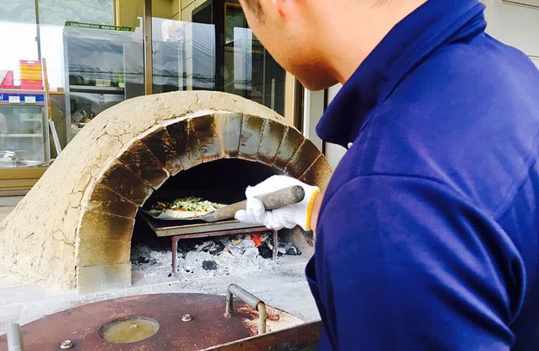 福島県 会津 猪苗代 ジャム作り・ピザ作り体験 宇川ブルーベリー園